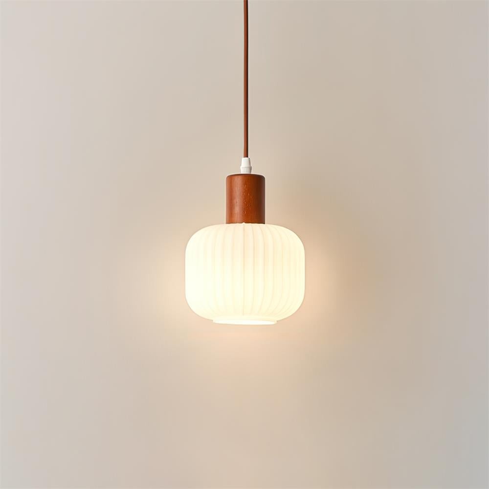 Mid Century Modern Glass Pot Pendant Lamp For Kitchen Island K630