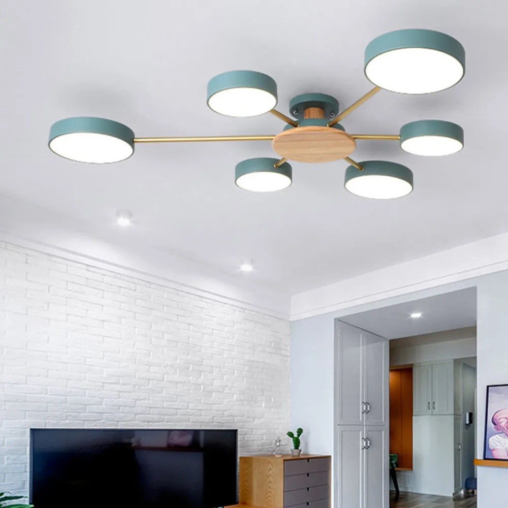 Nordic Multi Heads Round Led Ceiling Light K934