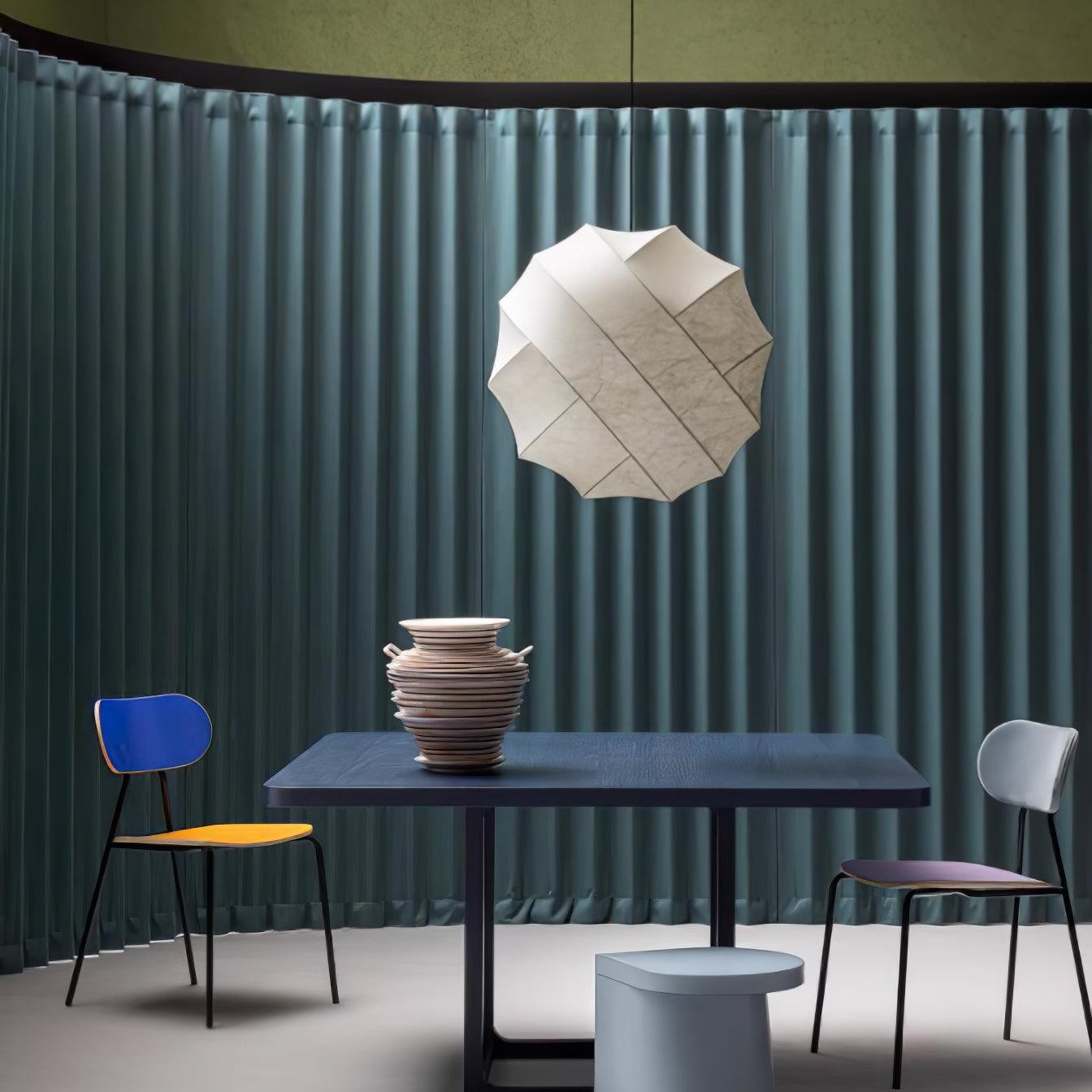 Wabi-Sabi Style Fiber Cocoon Pendant Lamp K732
