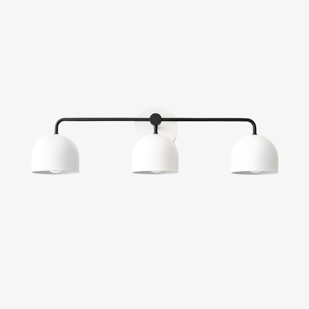 Metio Dome Farmhouse Vanity Wall Lamp - Colorful Dome Wall Sconce for Dressing Room K1596