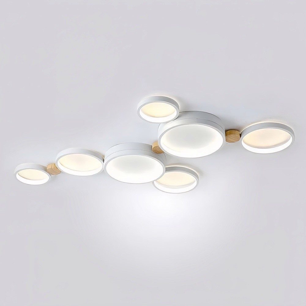Colored Multi Circle Led Ceiling Light K935