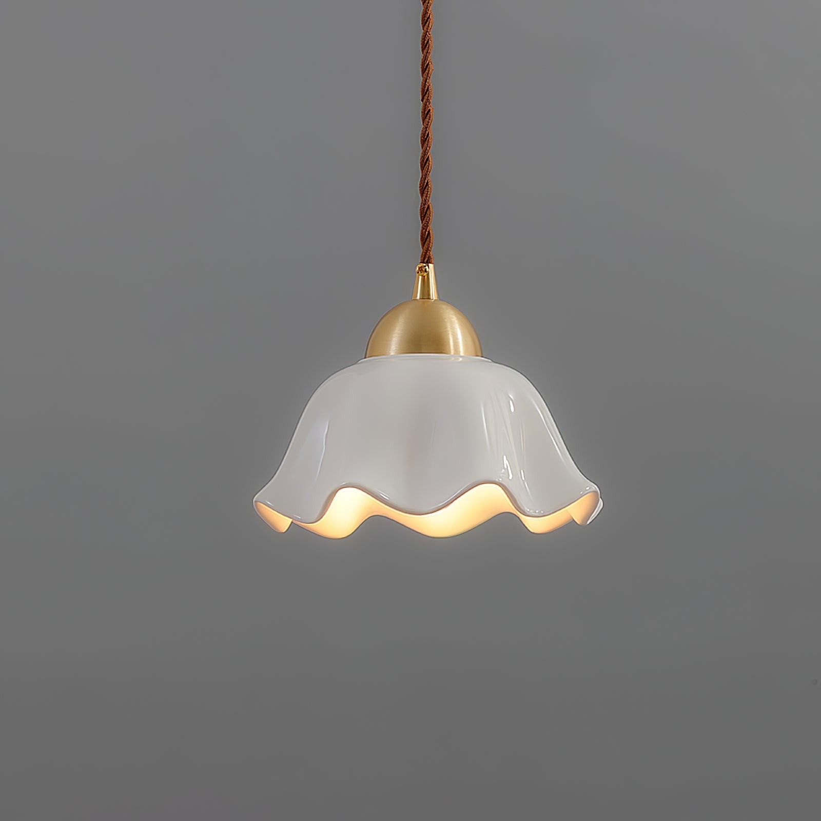 Ceramics Floral Pendant Light K990