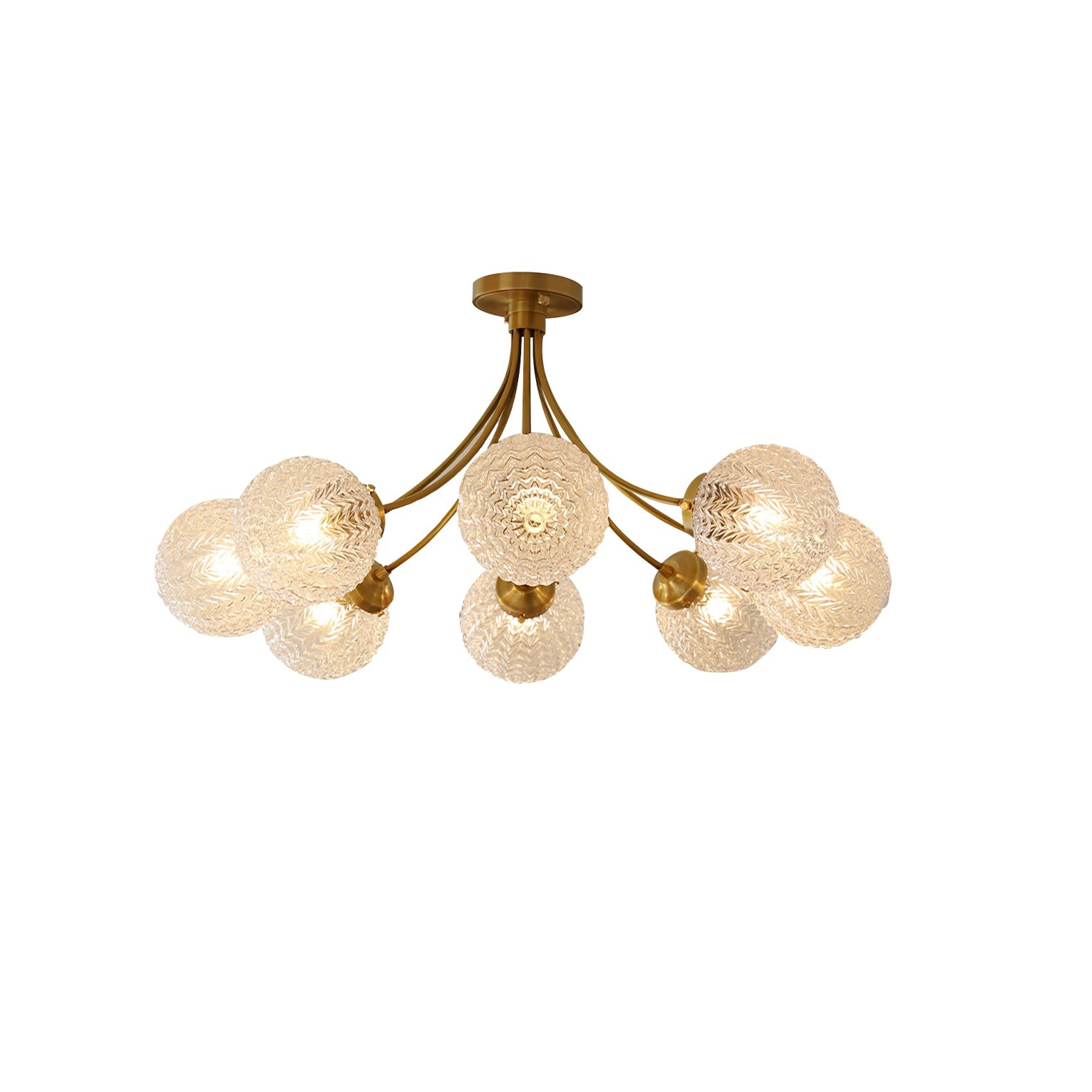 Retro Glass Ceiling Lamp K1074
