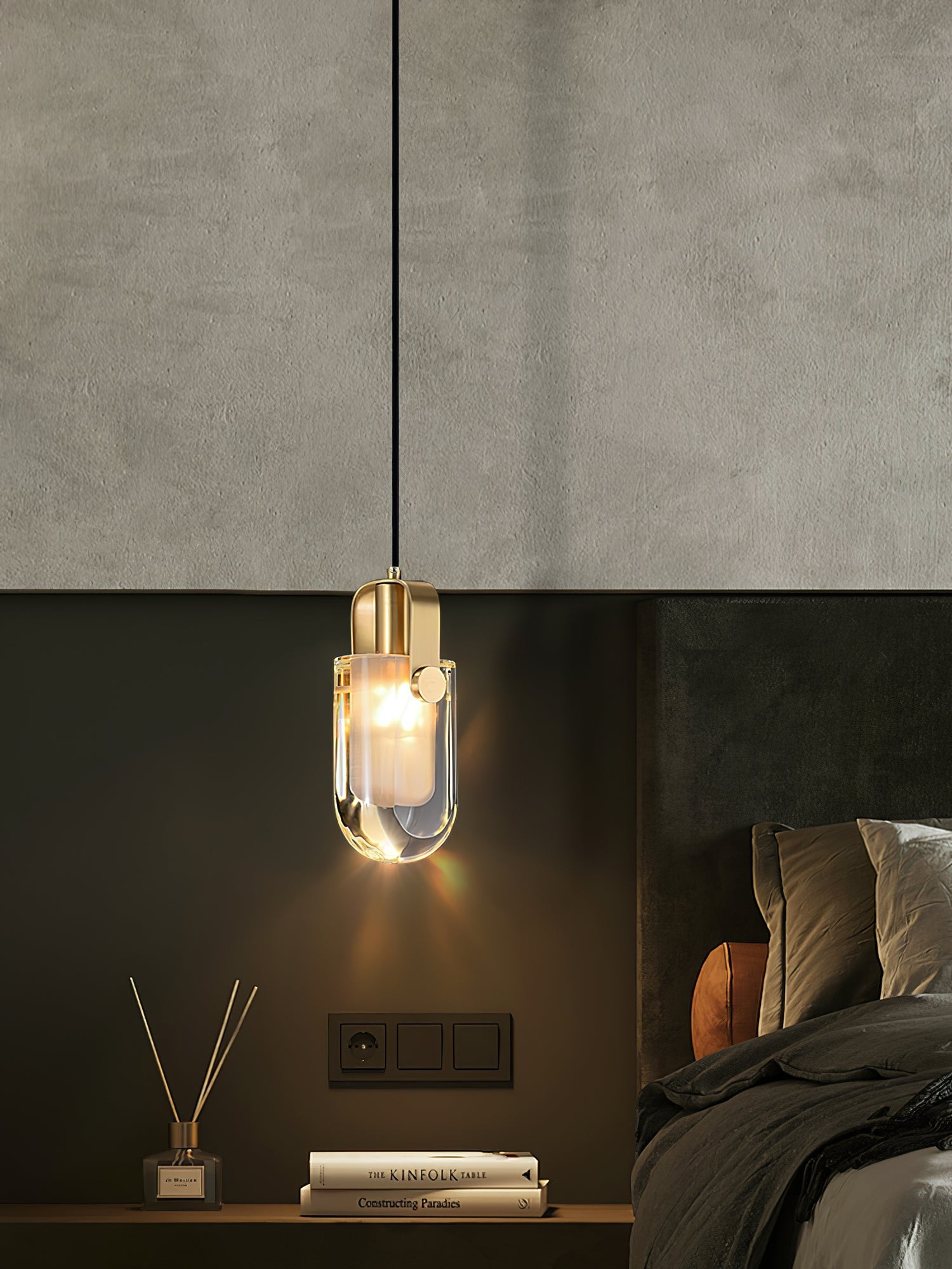 Droplet Crystal Pendant Lamp K1011