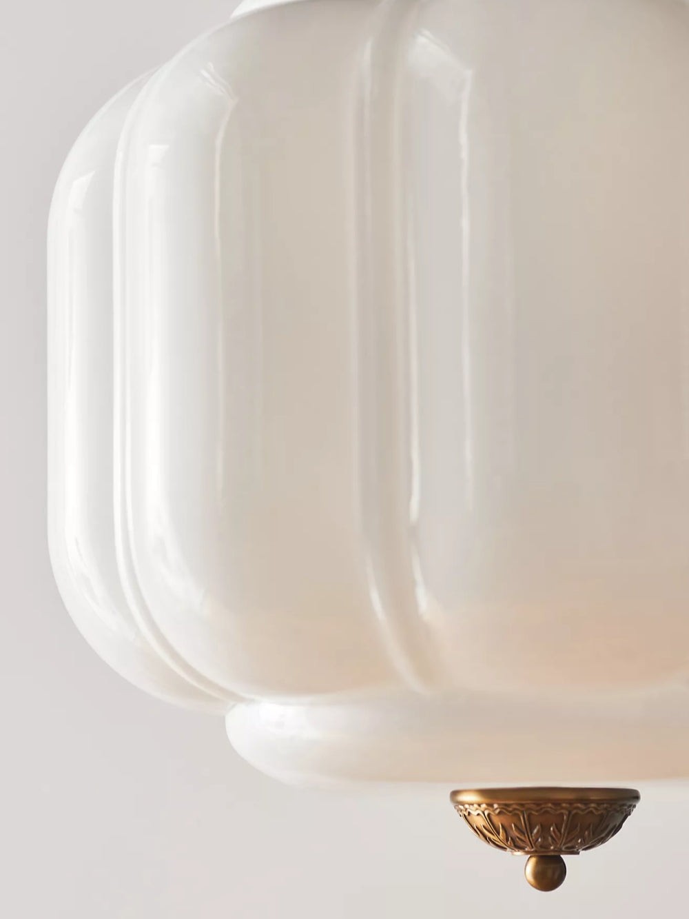 Retro Eloise Milk Glass Pendant Light For Kitchen K946