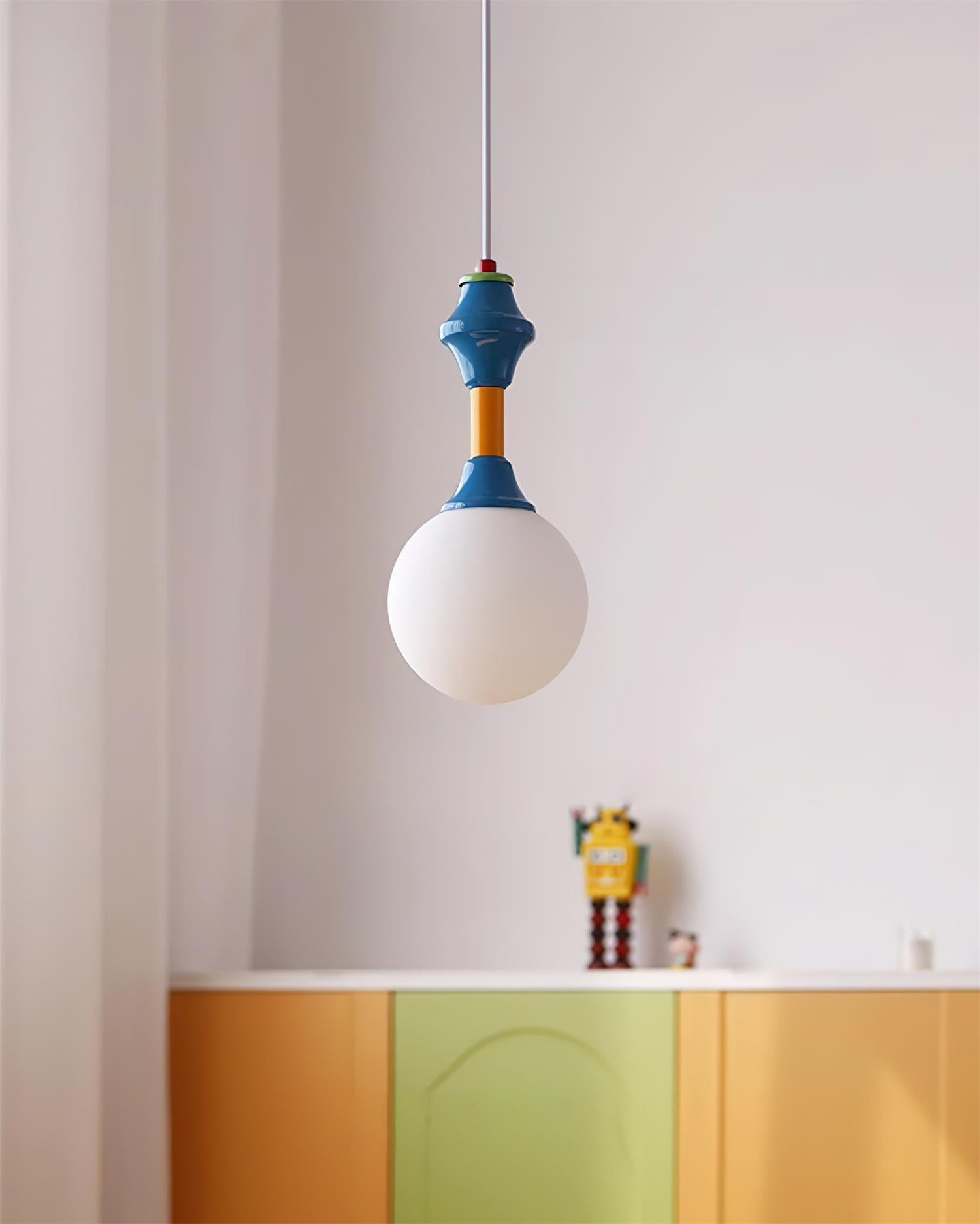 French Blue And White Atmosphere Pendant lamp K687