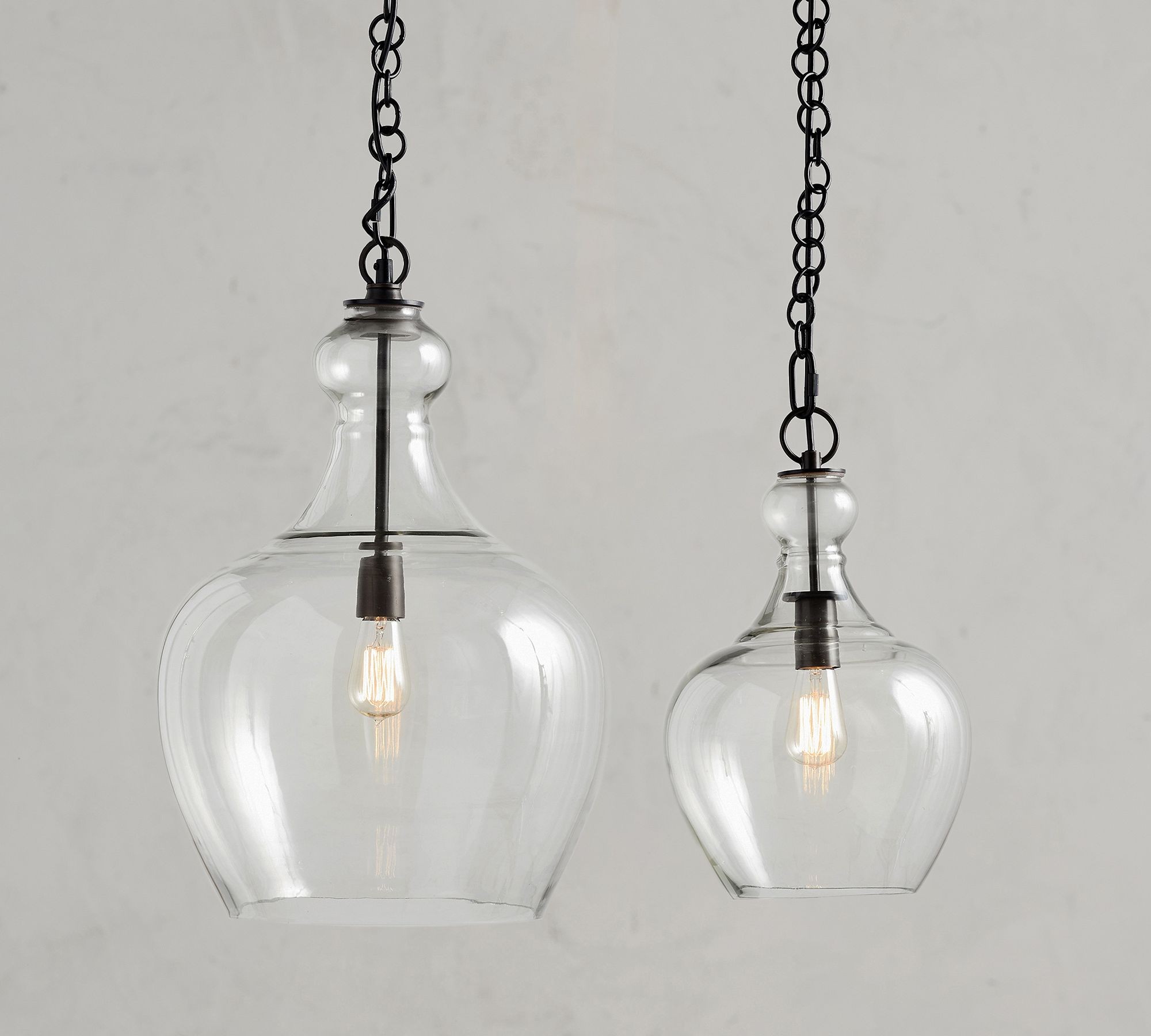 Lawson Glass Pendant Light - Recycled & Milk Glass with Bronze Accent K1342