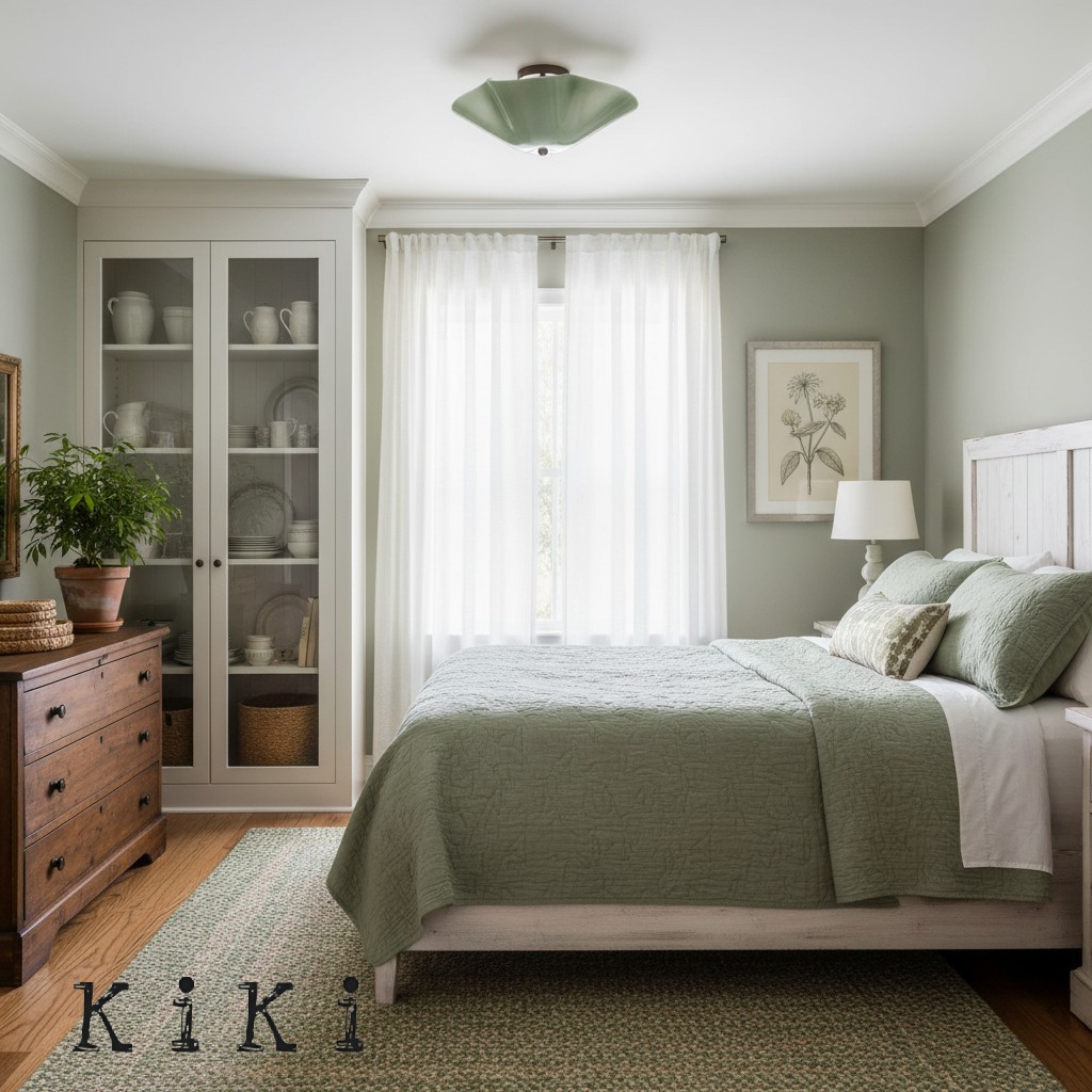 Bellina Glass Flush Mount Light – Modern Brass Fixture For Bedroom & Hallway K1132