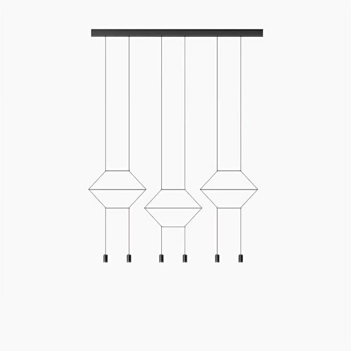 Wireflow Chandelier