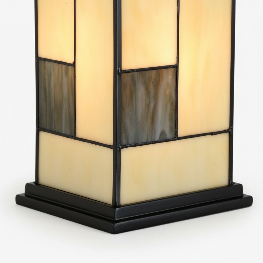 TF Manchester Square Table Lamp - Classic Glass for Living Room and Bedroom K1991