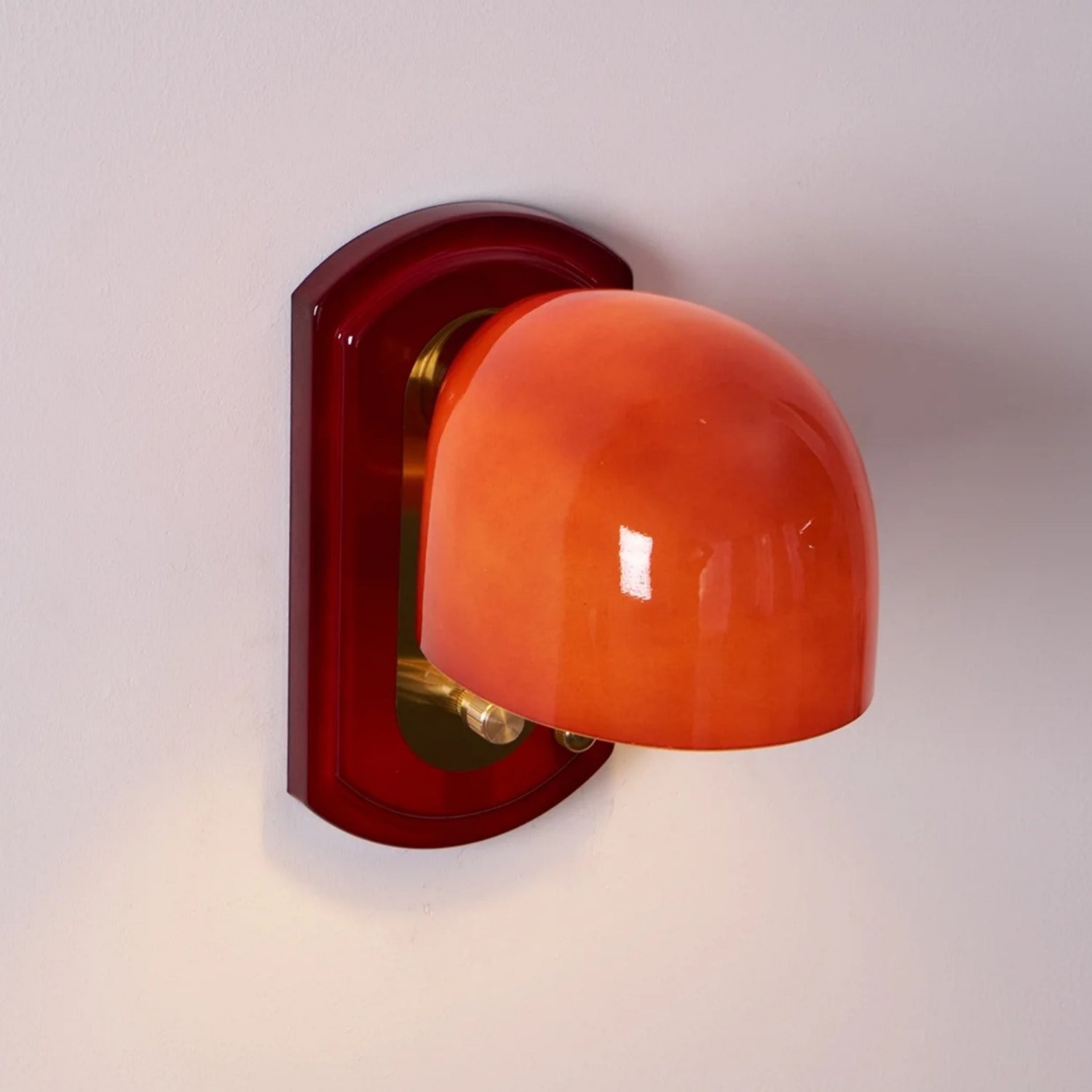 Livessa Wall Lamp Sculptural Glass Modern for Bedroom Living Room K2117
