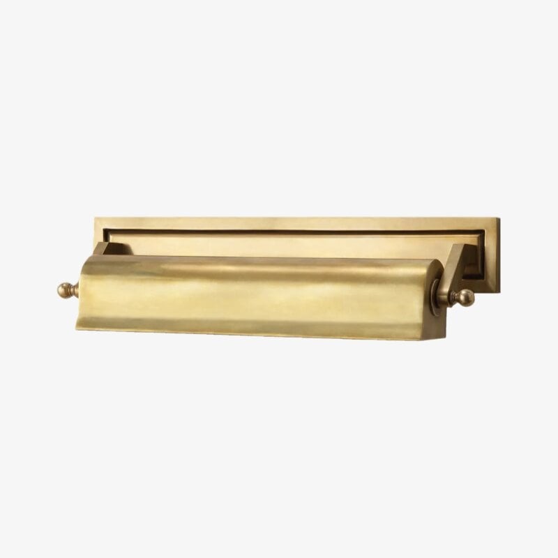 Libris Picture Light - Vintage-Inspired Metal Wall Lamp with Classic Silhouette for Bedroom or Reading Nook K2186