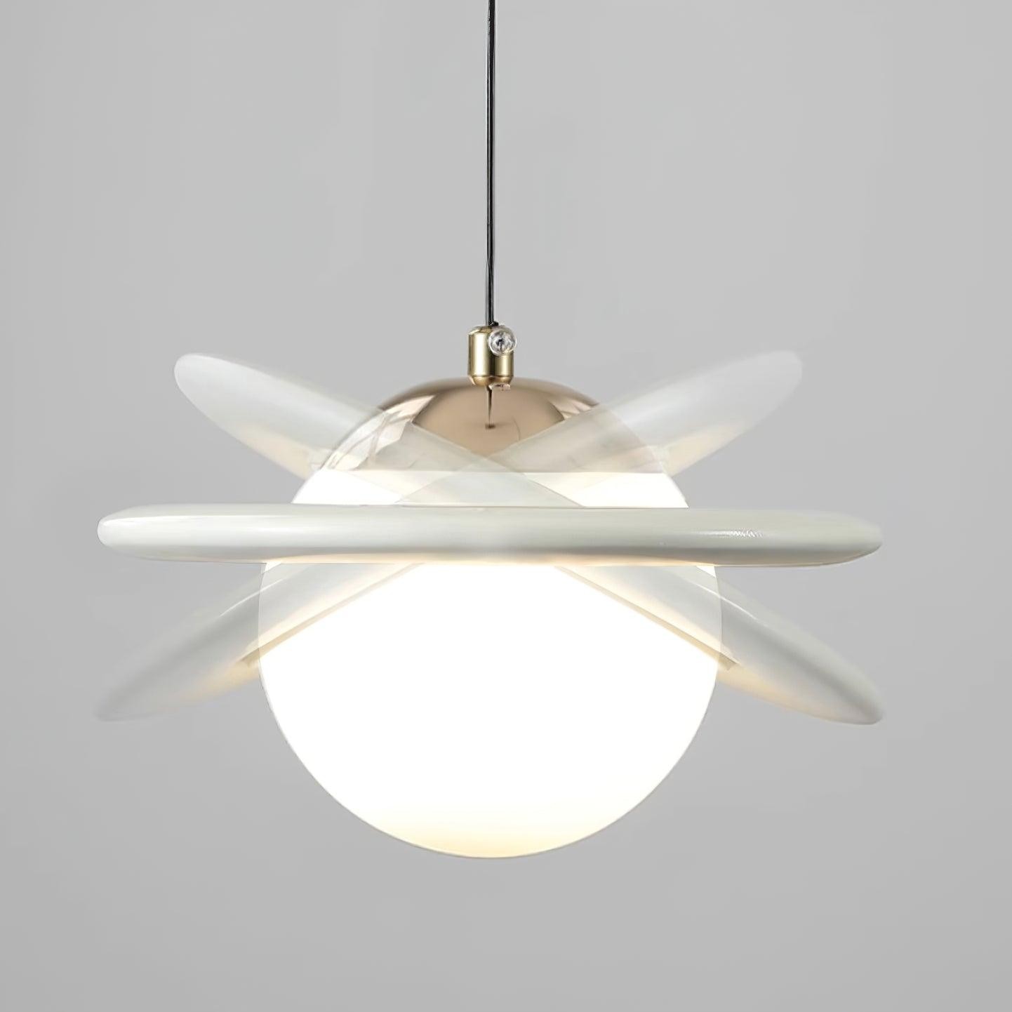 Romantic Saturn Planet Pendant Lamp for Bedroom K656