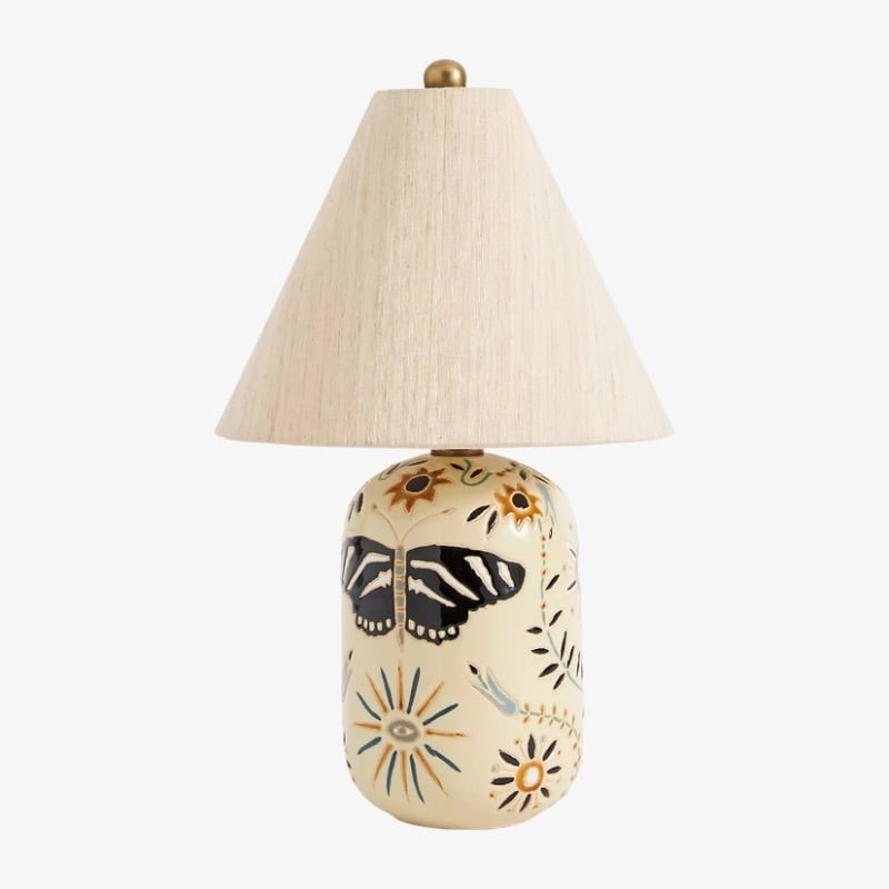 Ceruna Elegant Ceramic Table Light - Minimalist Style Lamp for Nightstand K1672