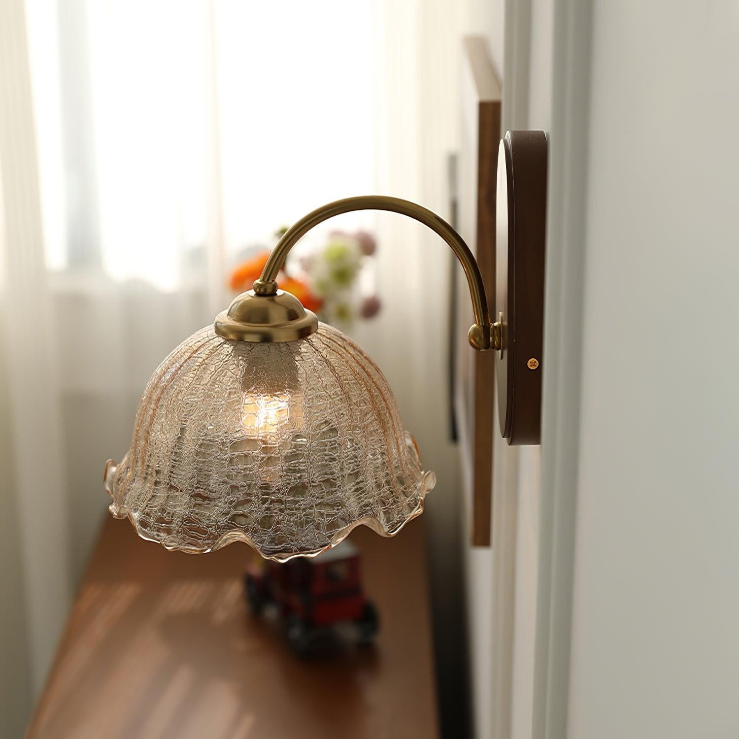 Vintage Flower Wall Lamp K752