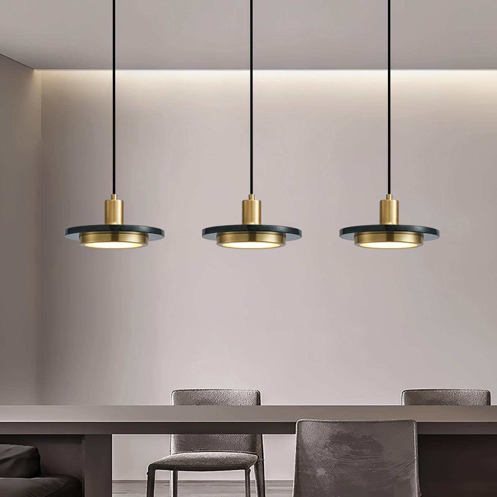 Double Circle Pendant Light K357