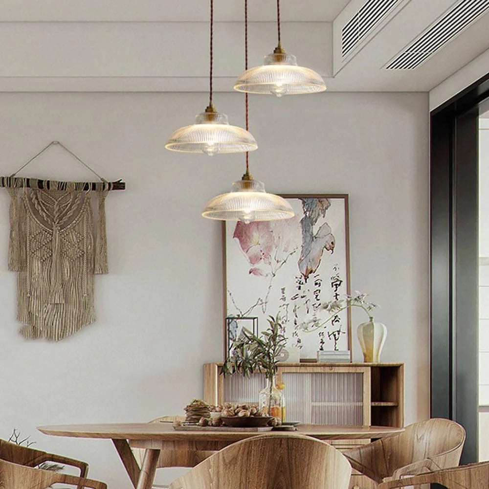 Aurelia Retro Crystal Glass Pendant Lamp D821