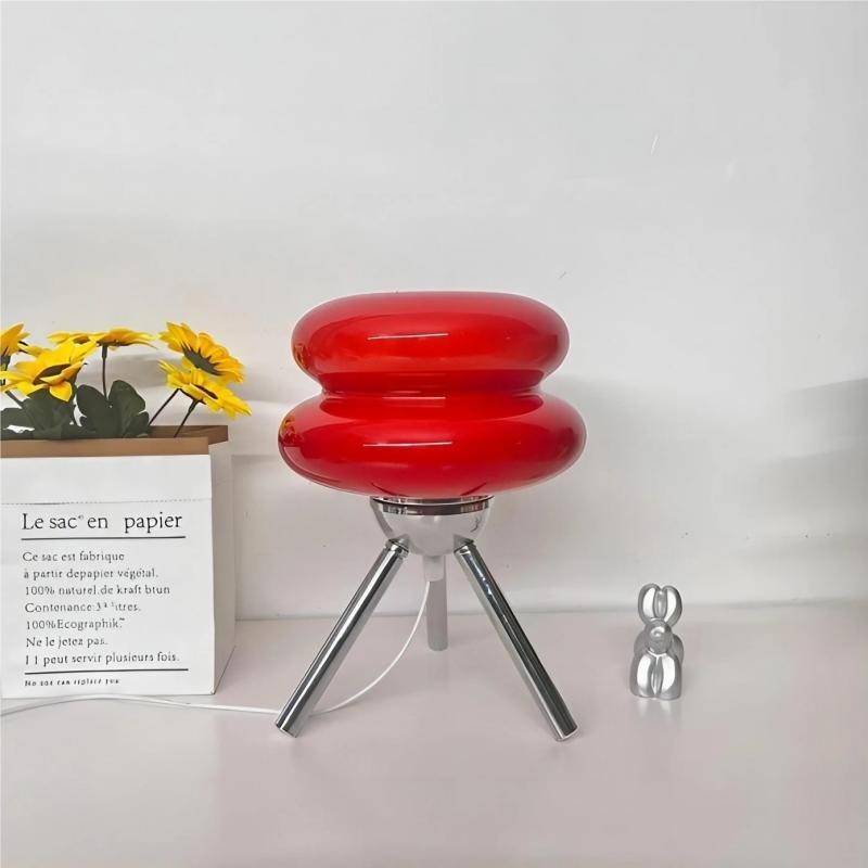 Macaron Bauhaus Tripod Glass Table Lamp K23