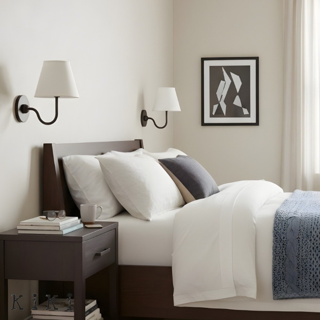 Luvora Pleated Fabric Shade Wall Sconce – Modern Classic Indoor Lighting K1306