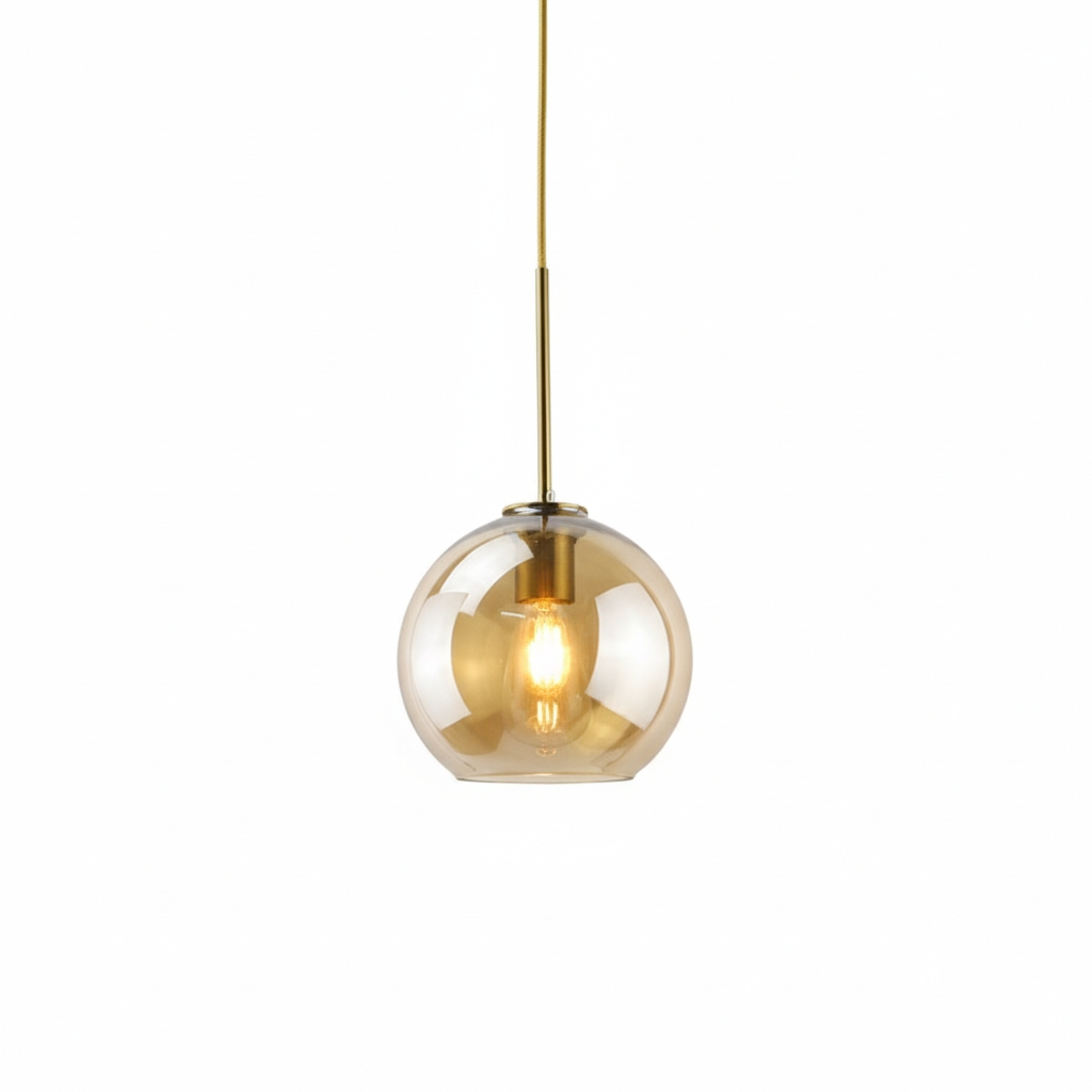Solara Nordic Spherical Glass Pendant Light D943