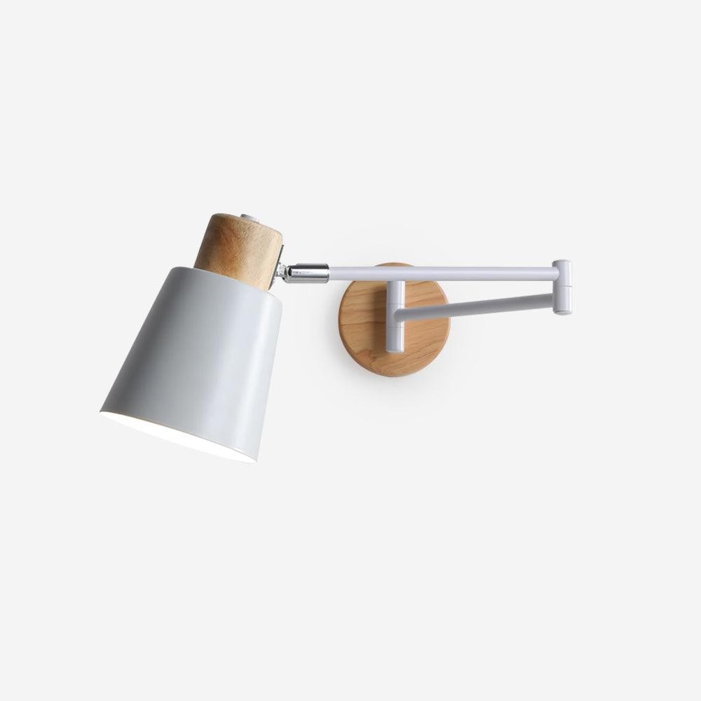 Wooden Adjustable Wall Lamp K325