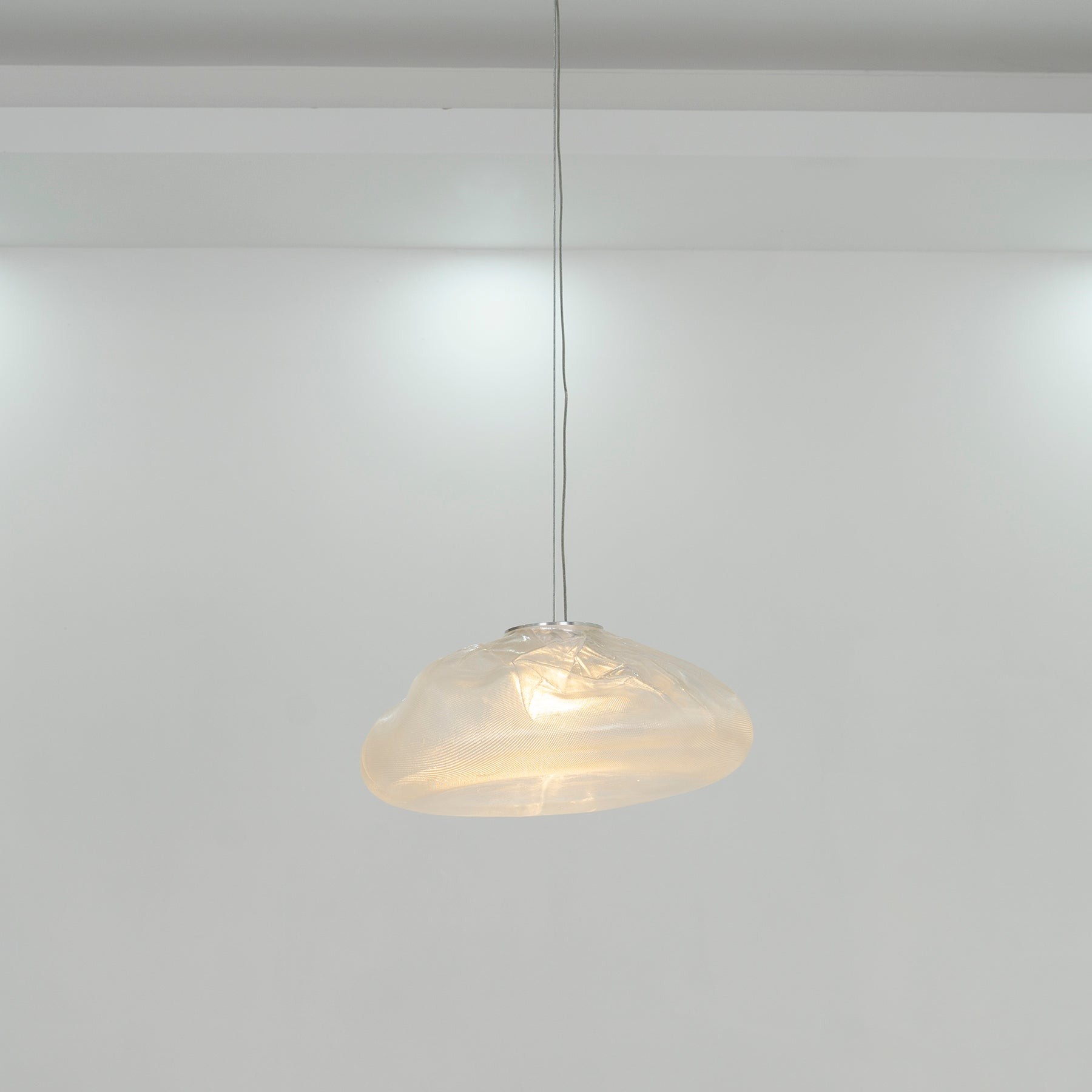 Multi-Head Irregular Glass Bubble Chandelier K216