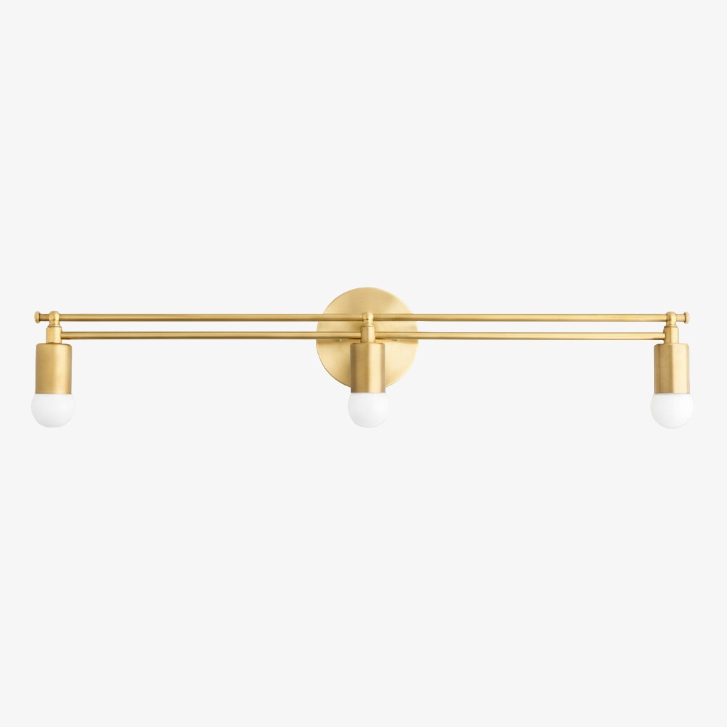 Mobilux Line Modern Vanity Light - Bathroom Wall Fixture in Art Deco Style K1487
