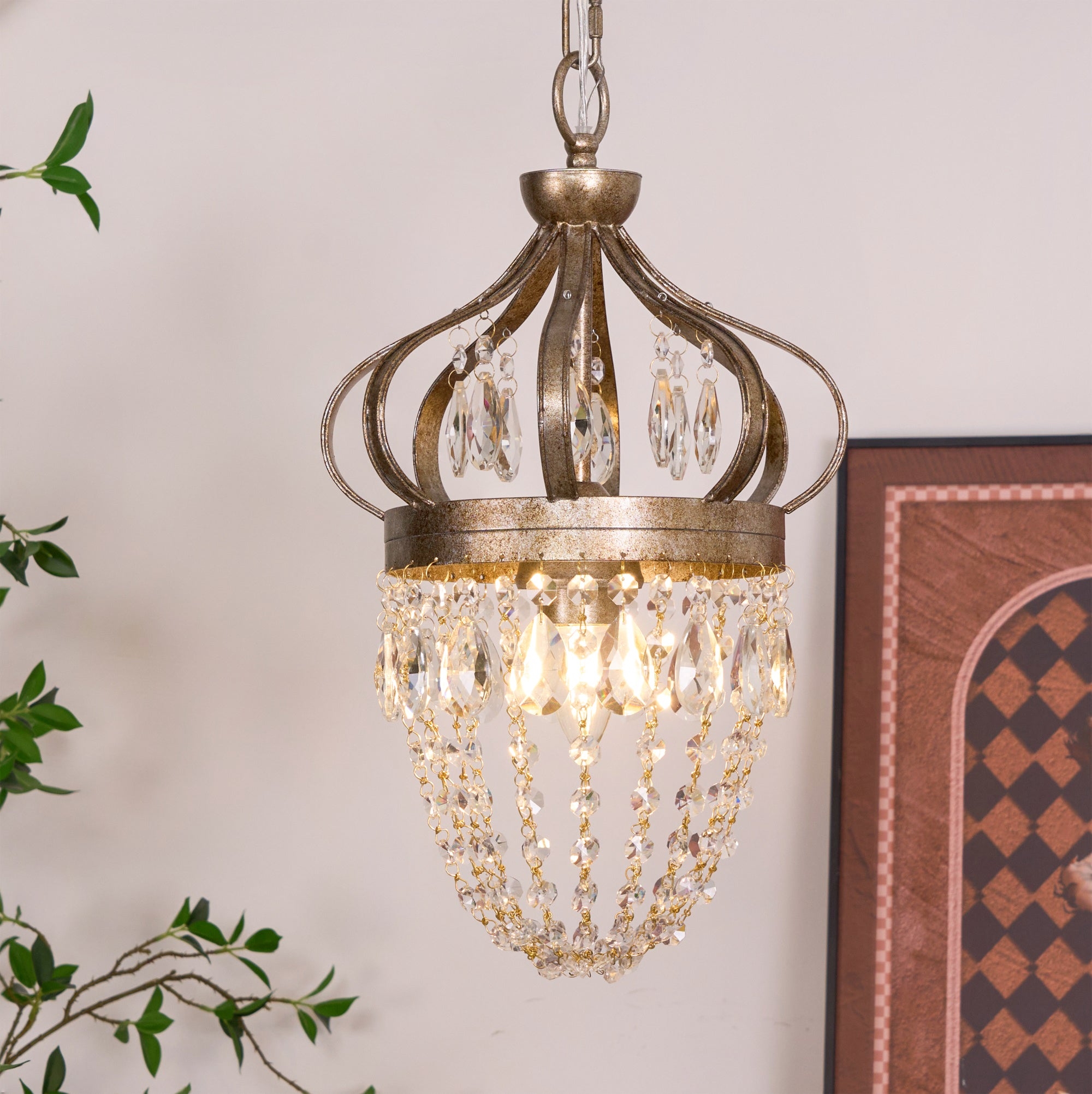 Abella Tear Drop Chandelier D517