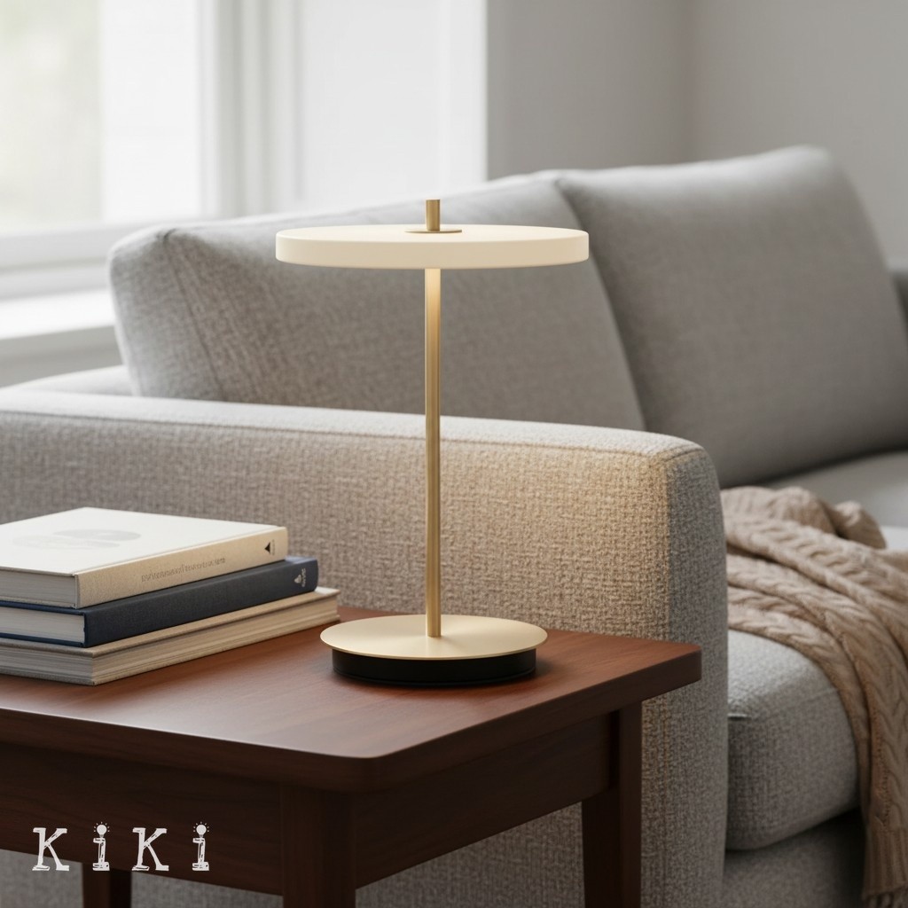 Astris Modern Sculptural Table Lamp - Minimalist Lighting for Bedroom K2158