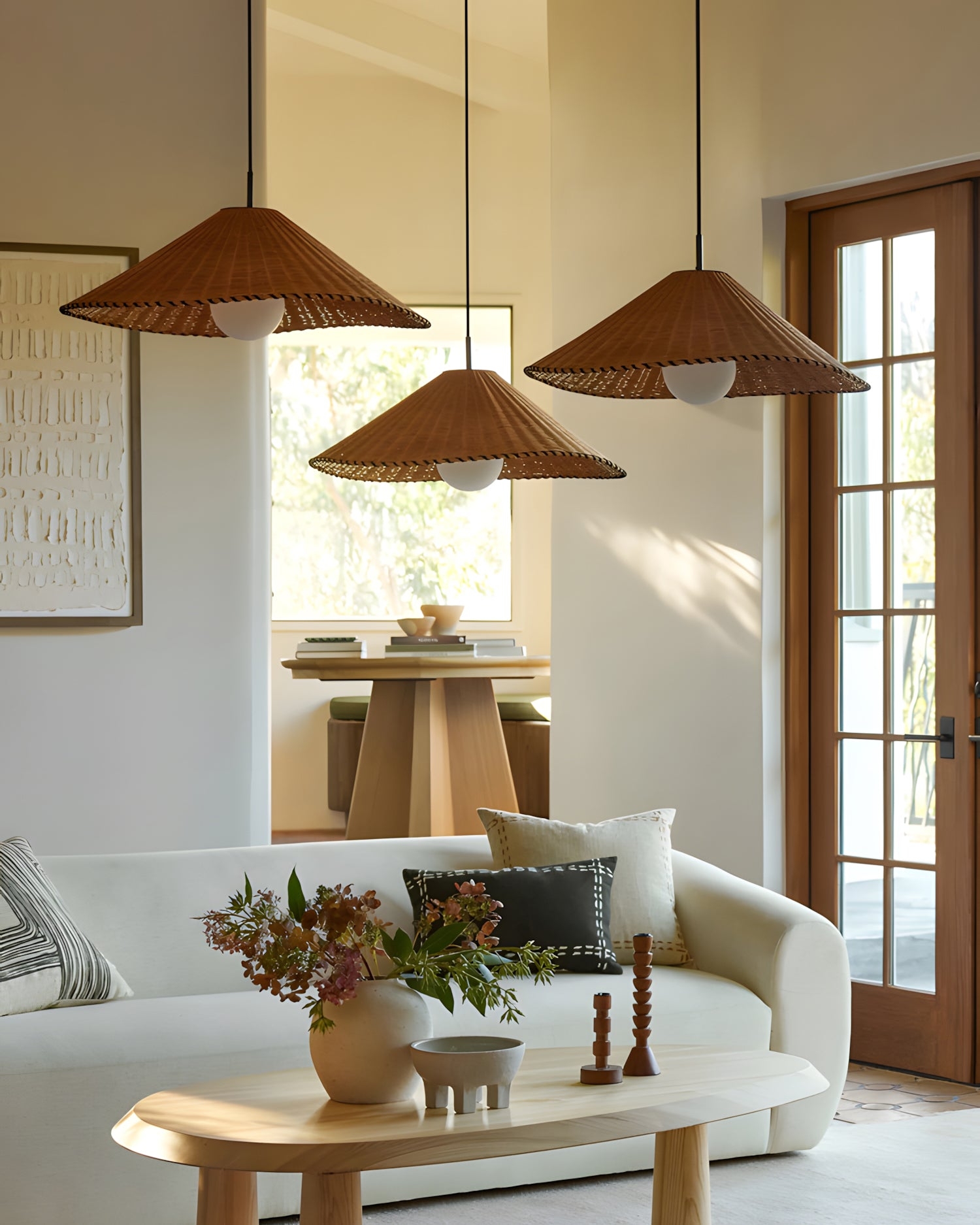 Textured Plane Pendant Lamp D332