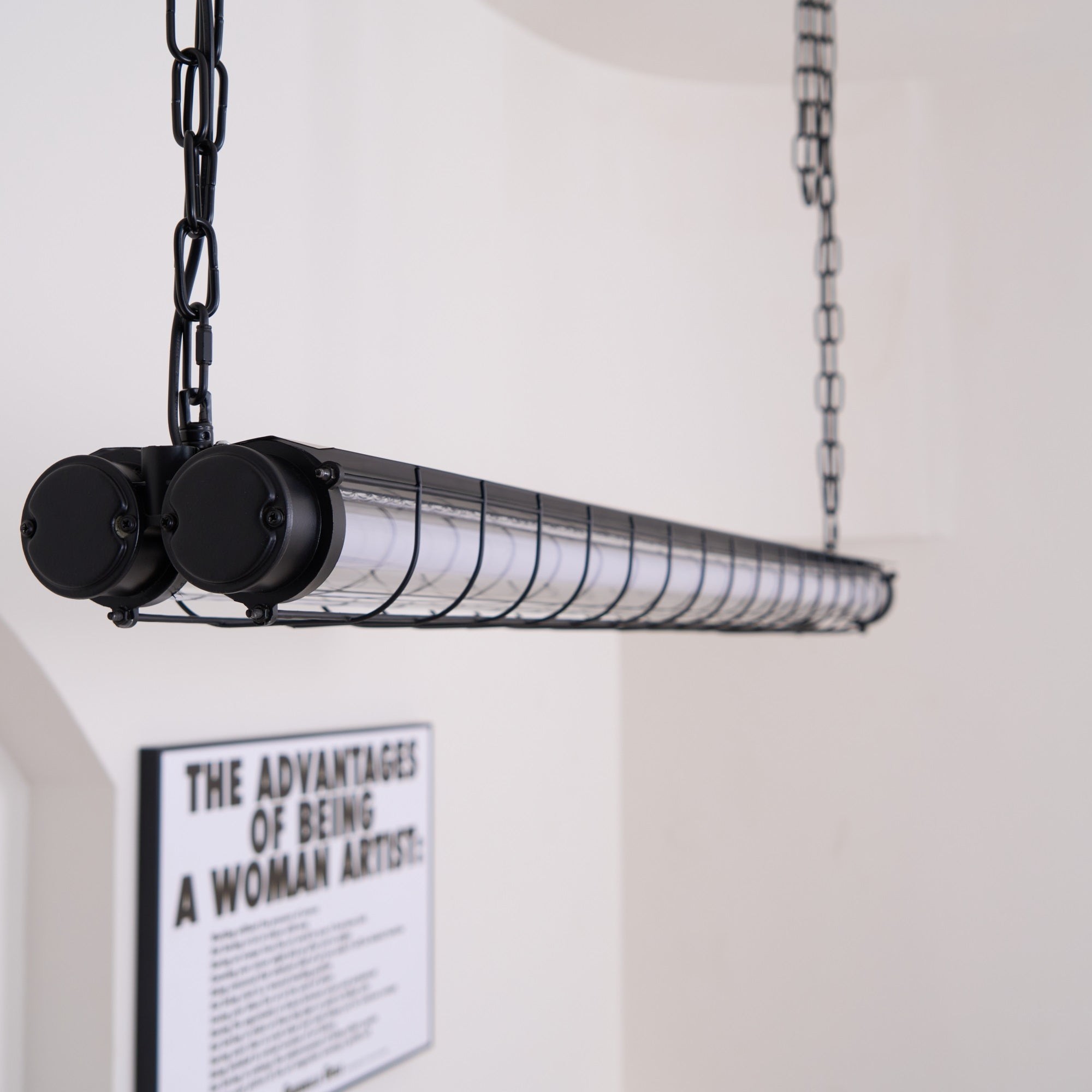 Industrial Linear Cage Chandelier K903