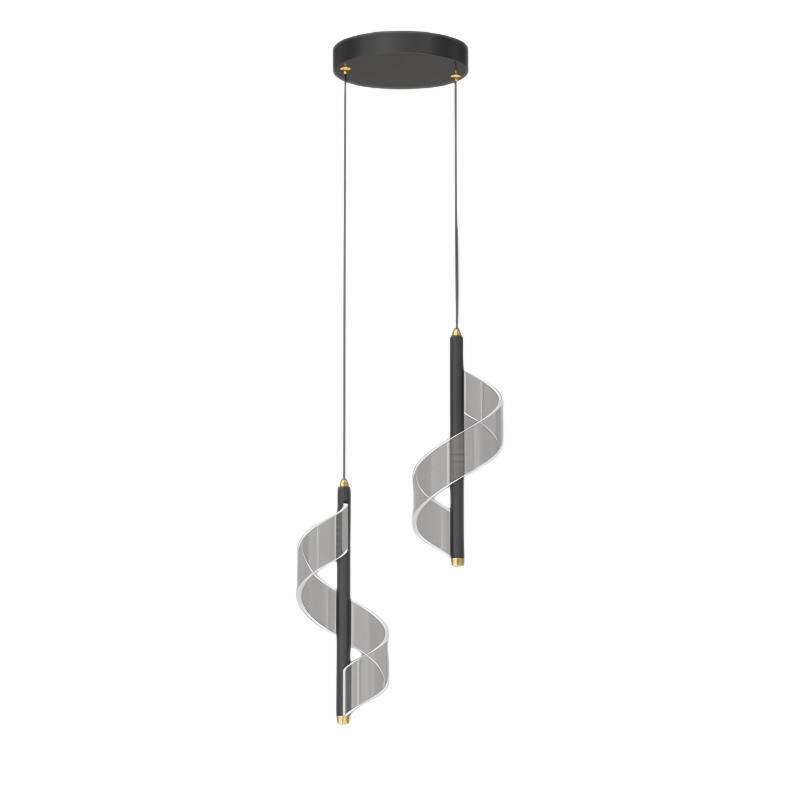 Spiral Modern Led Pendant Light For Kitchen K17