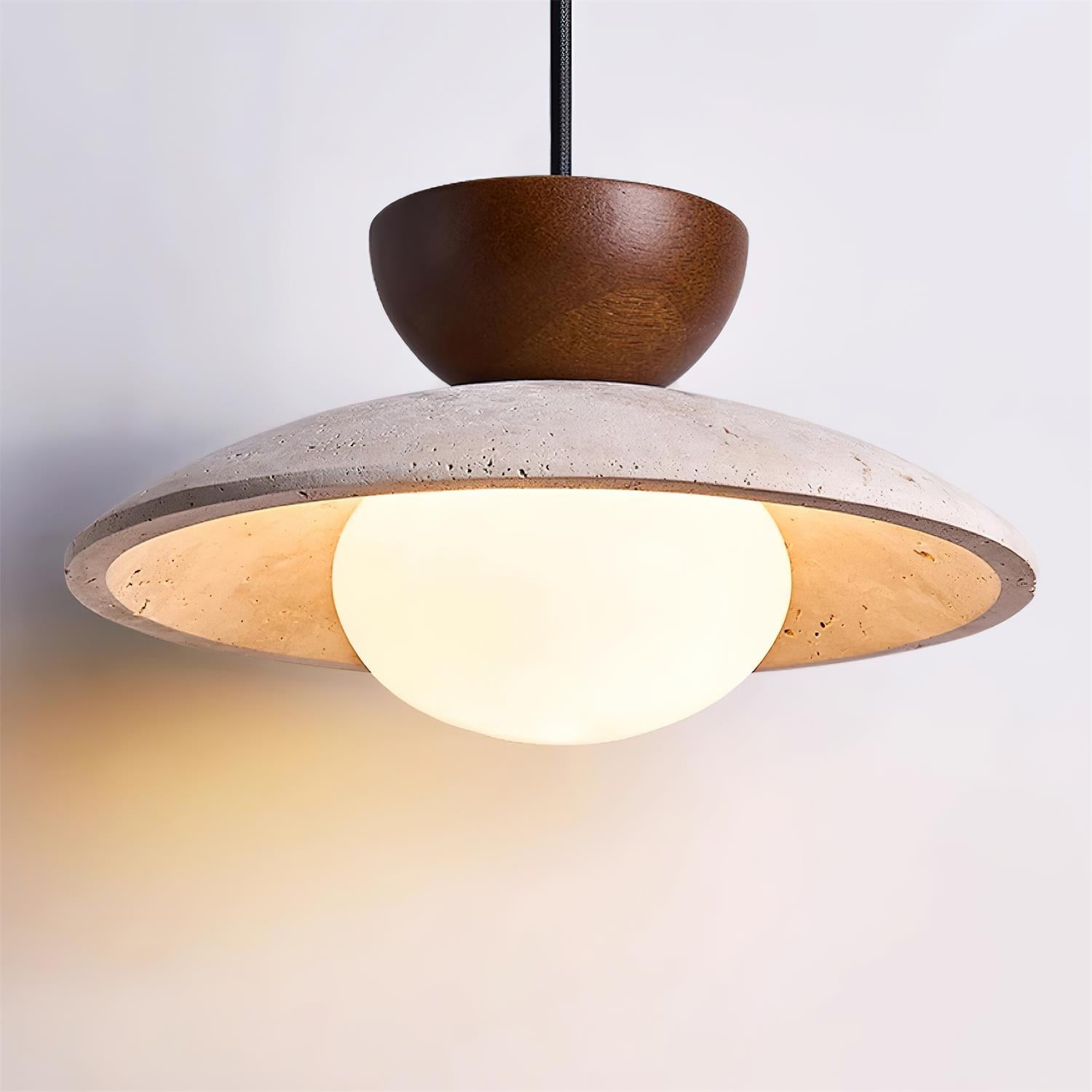Tia Travertine Pendant Lamp D07