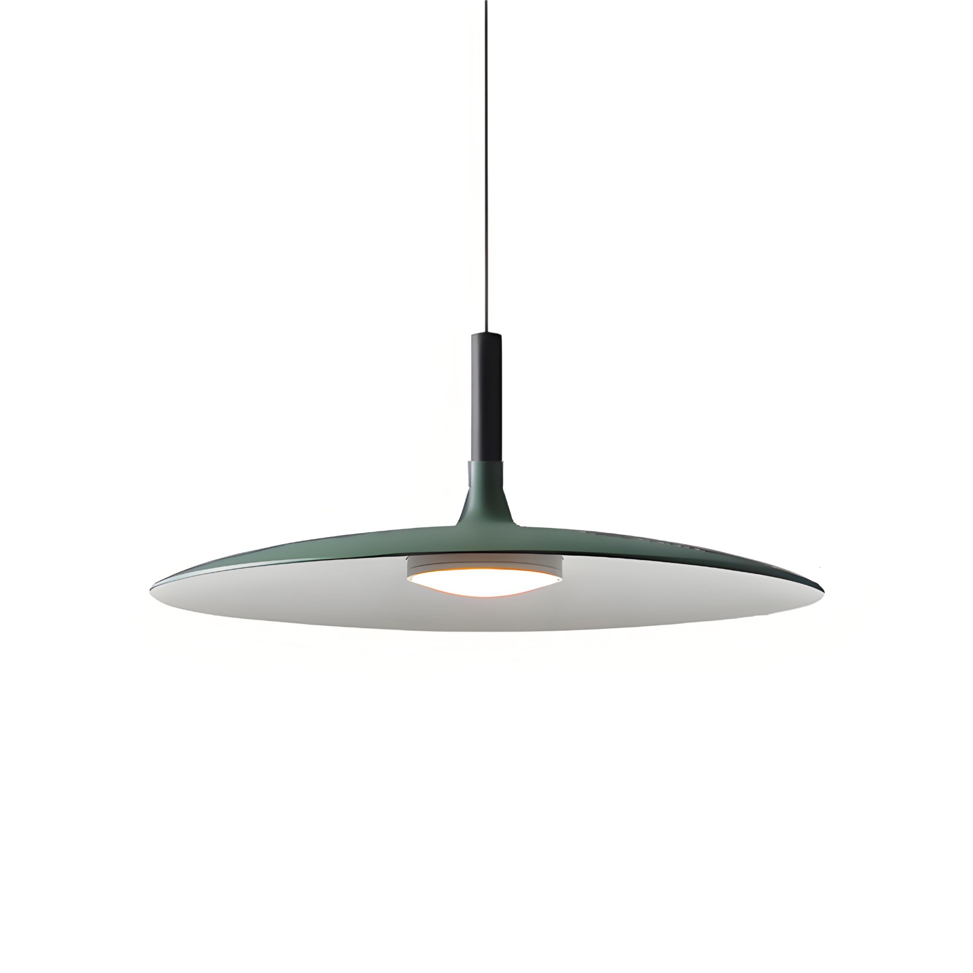 Vibrant Aplomb Large Pendant Light - Stylish Round Disc Pendan Light for Modern Interiors