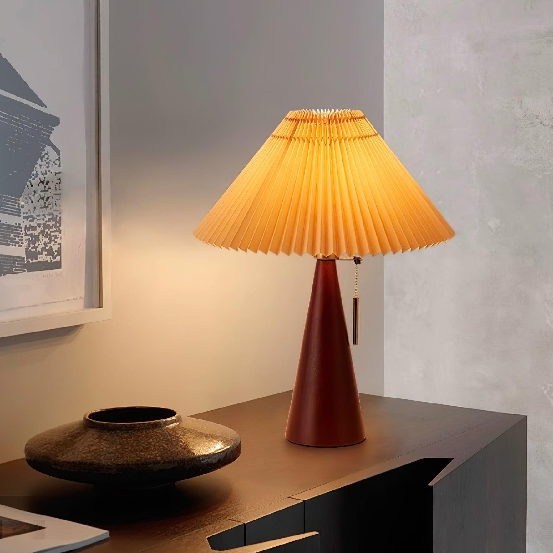 Fashion Vintage Wood Table Lamp K424