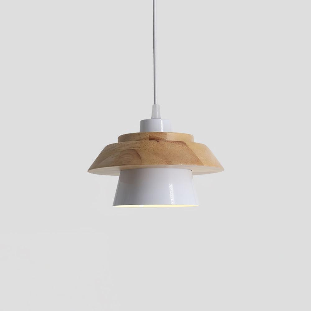 Stone Wood Pendant Lamp K677