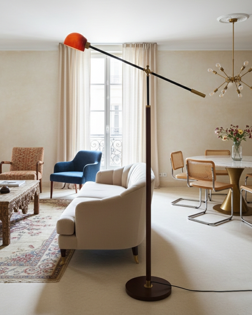Heritage Swing Floor Lamp D316