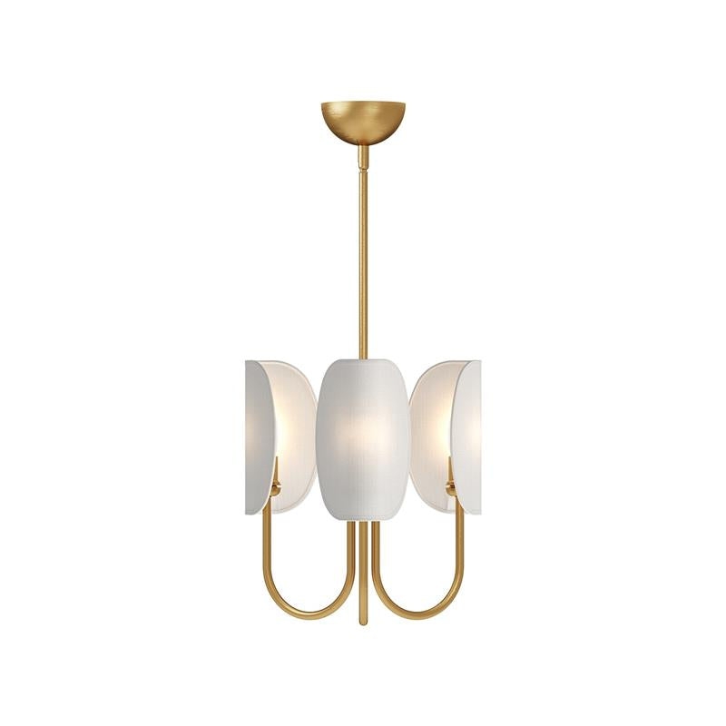 Leaf Brass Chandelier D548