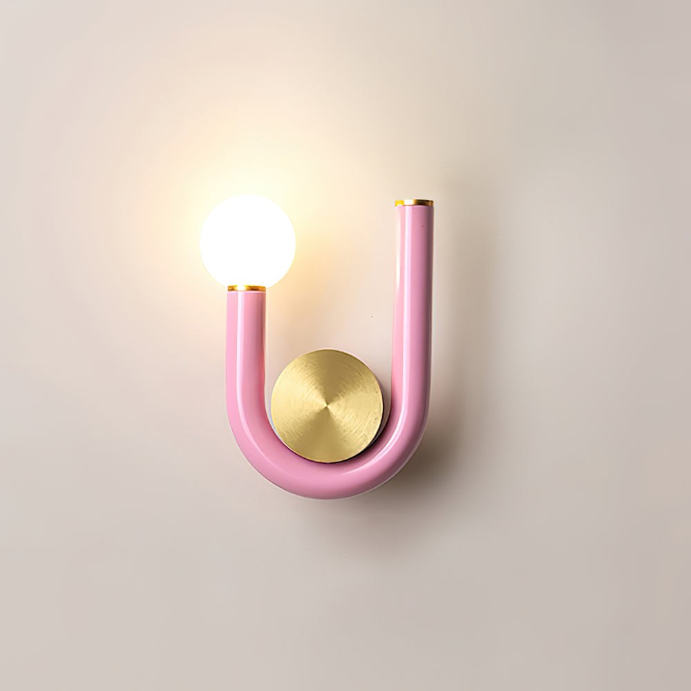 Creative U Shaped Double Head Wall Lamp K695