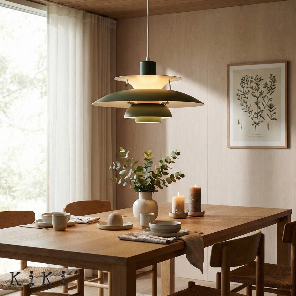 Scandinavian Multilayer Metal Pendant Light K84