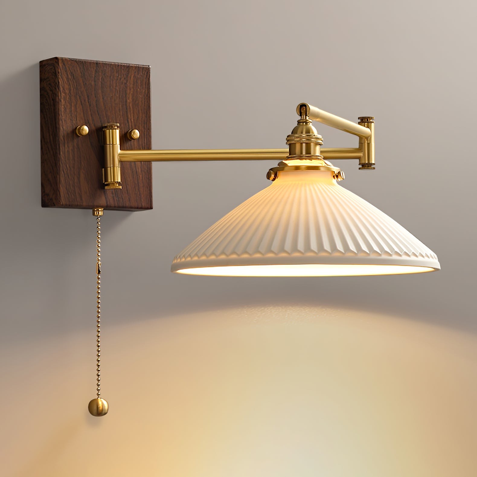 Ceramic Geometry Wall Lamp K312