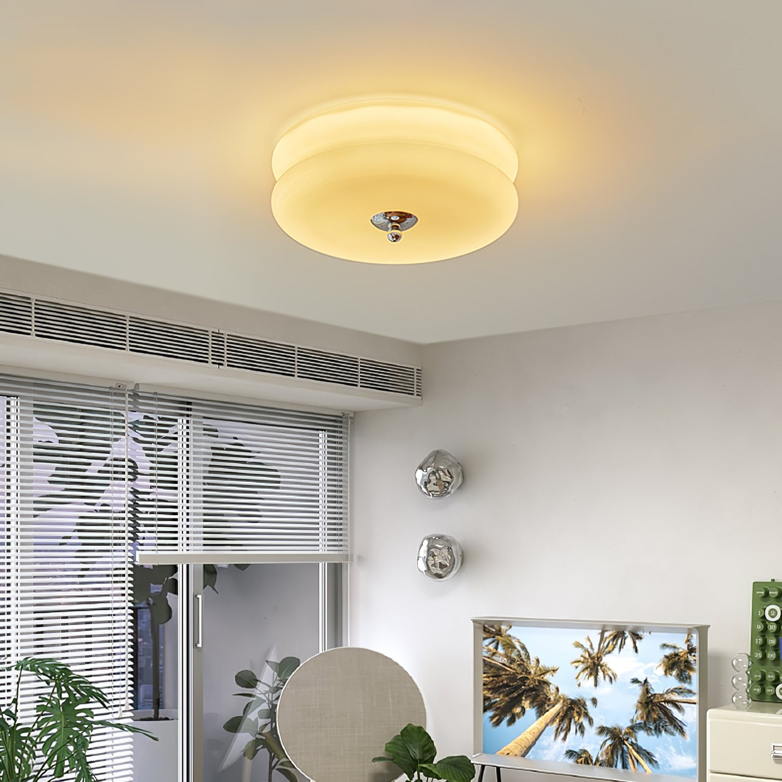 Art Deco Vintage LED Ceiling Light K79