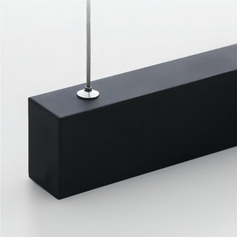 Industrial Metal LED Horizontal Linear Chandelier K128
