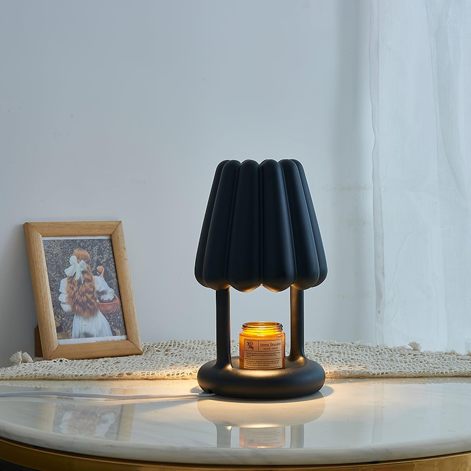 Ice Cream Flocked Resin Table Lamp K335