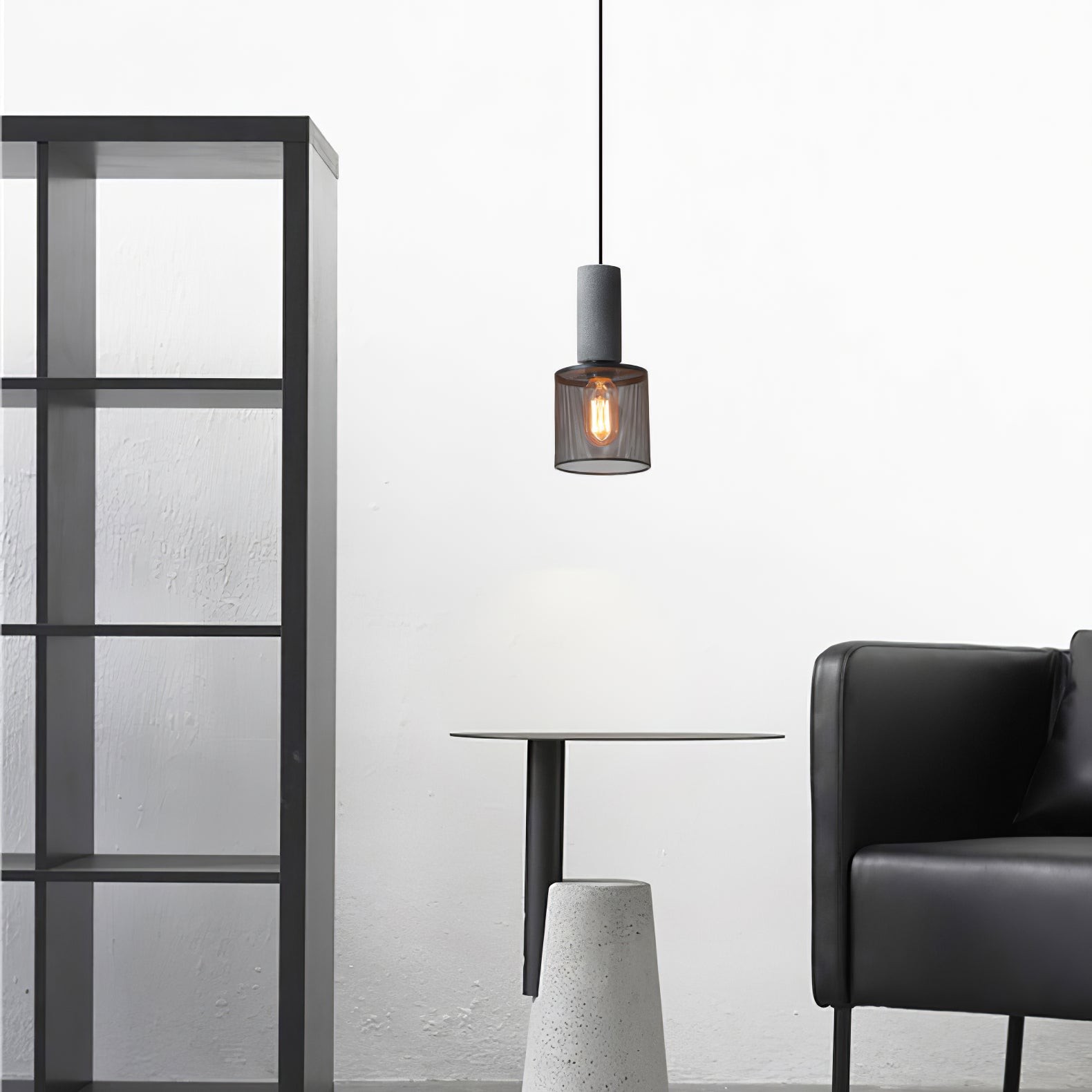 Cement Mesh Pendant Light K308