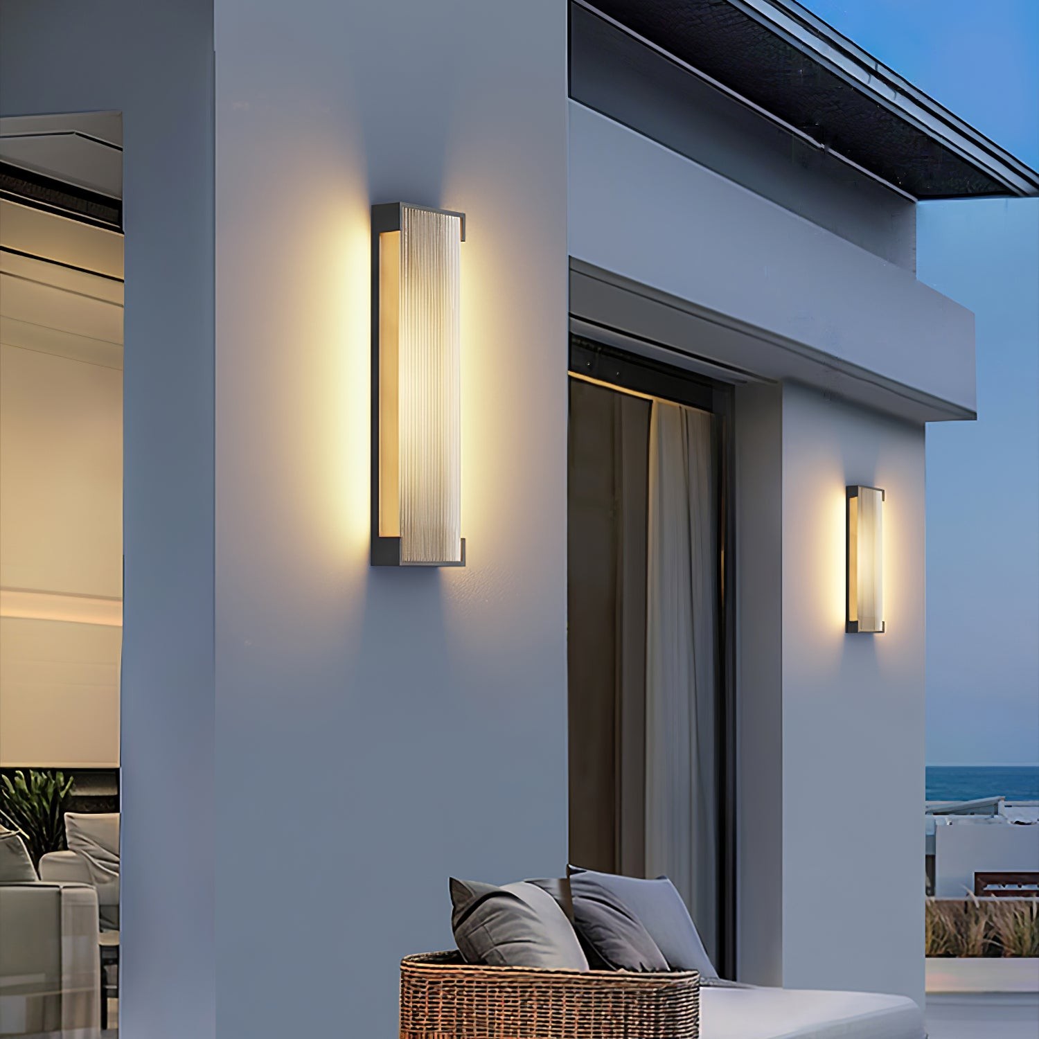 Rectangular Outdoor Wall Light K615