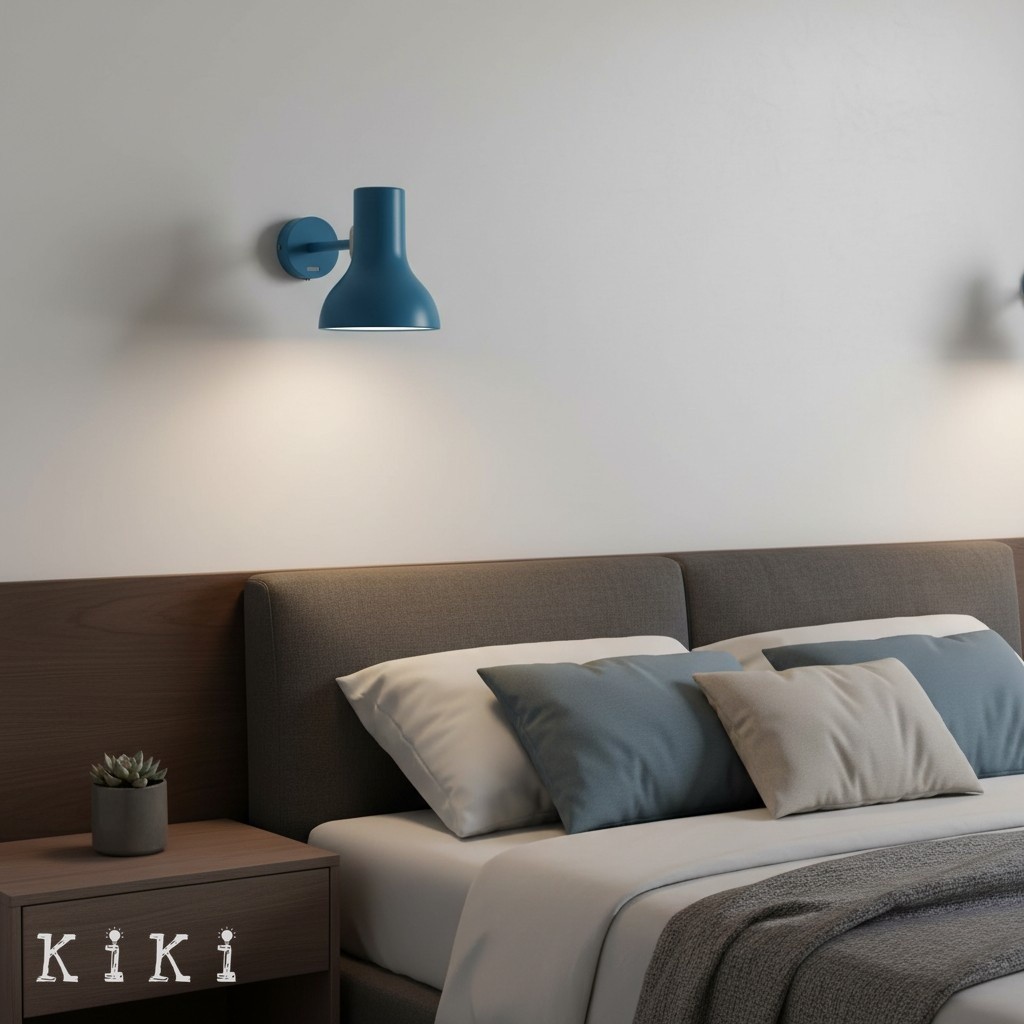 Modryx Modern Minimalist Wall Light - Adjustable Head for Reading and Accent Lighting K2115