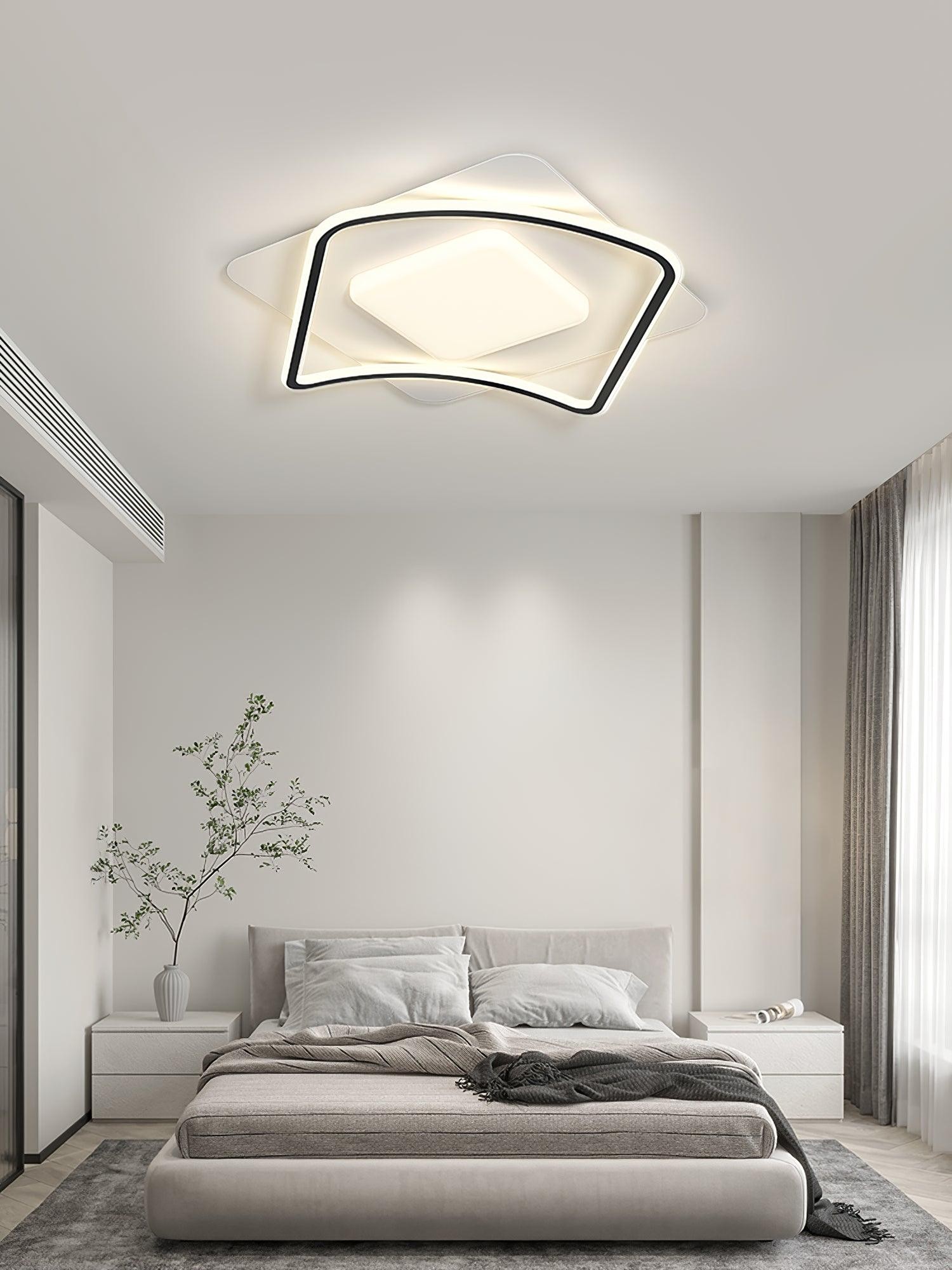 Minimalist Geometry LED Ceiling Light K509