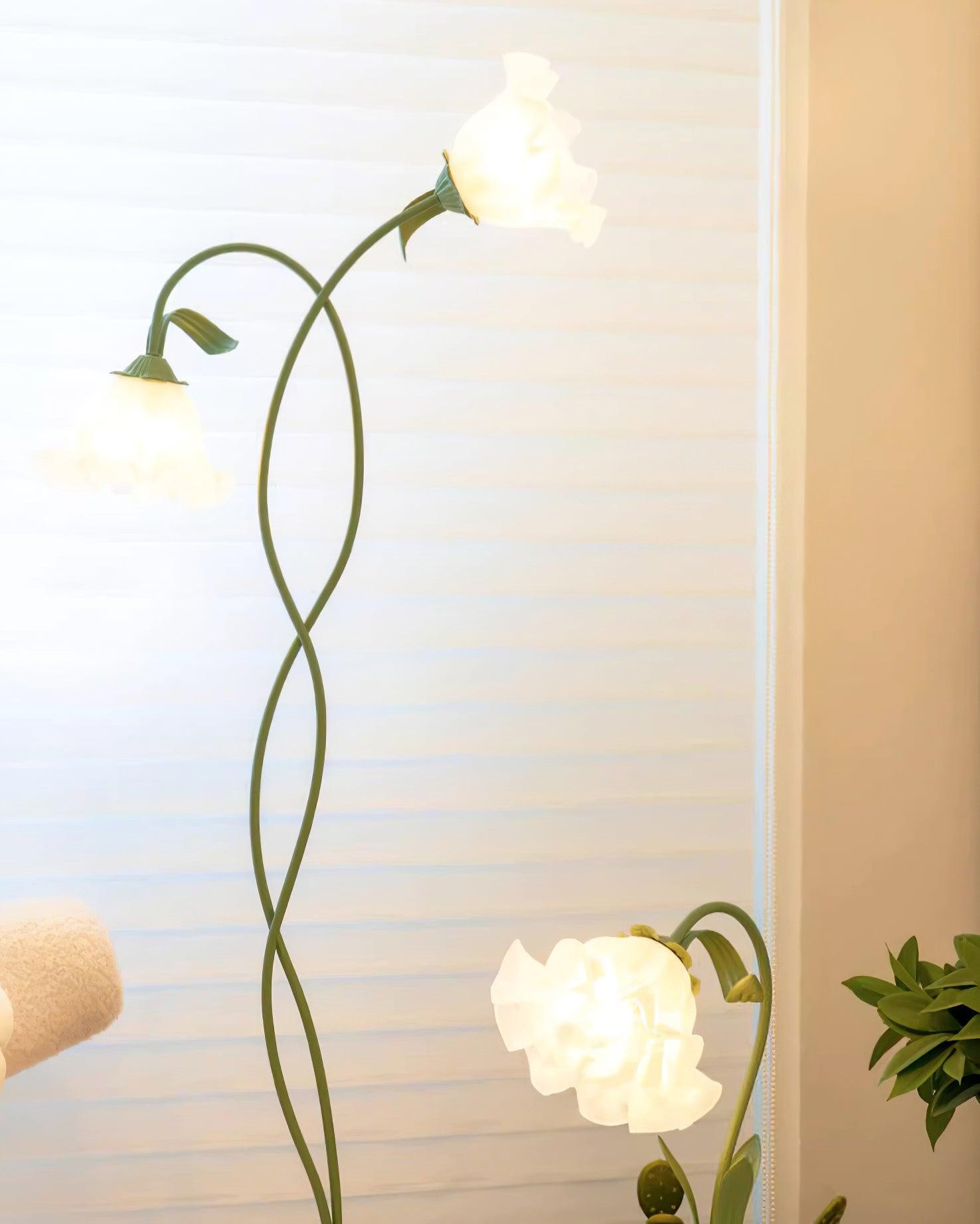 Creative Multi-Head Winding Flower Shape Floor Lamp K286