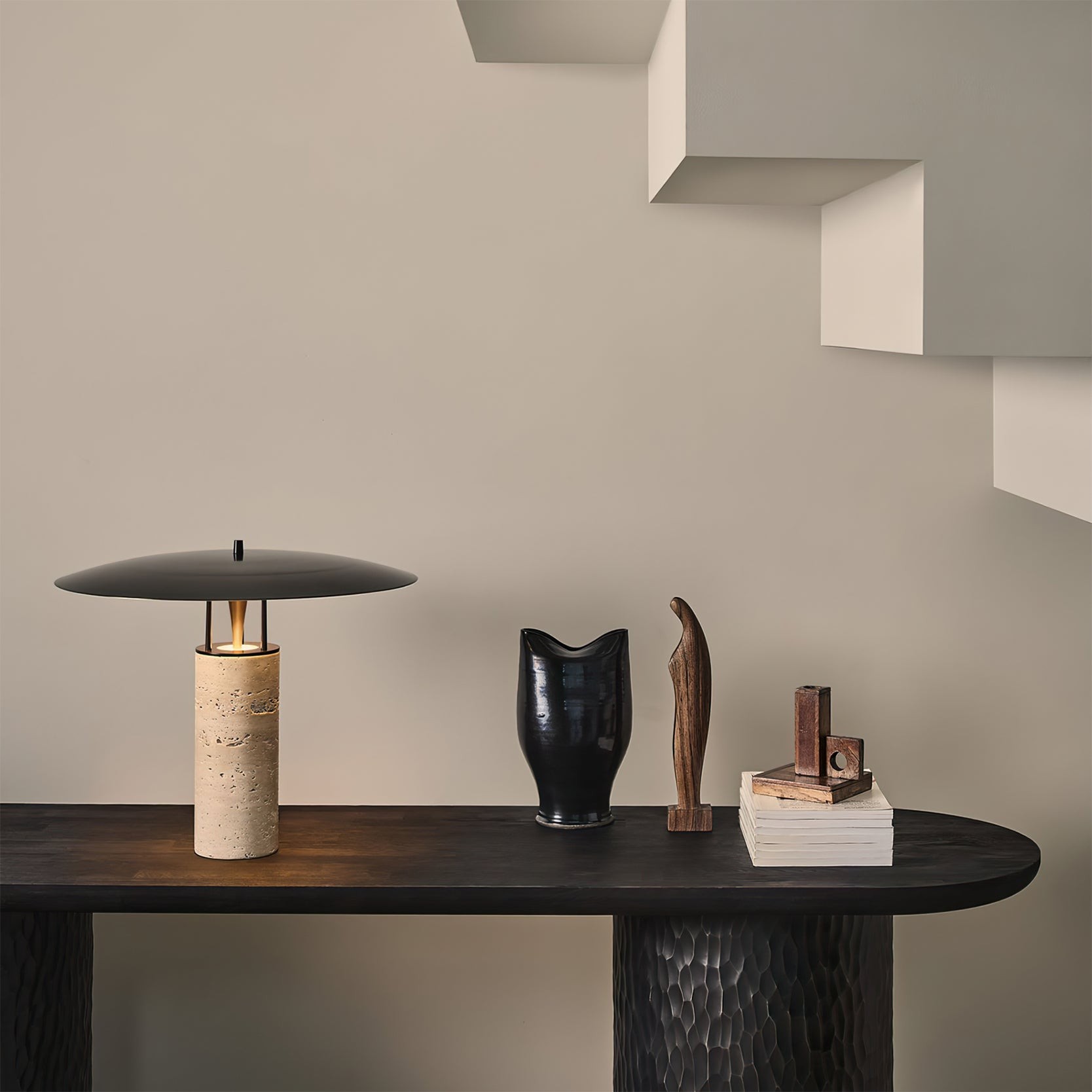 Gioe Travertine Table Lamp K1025